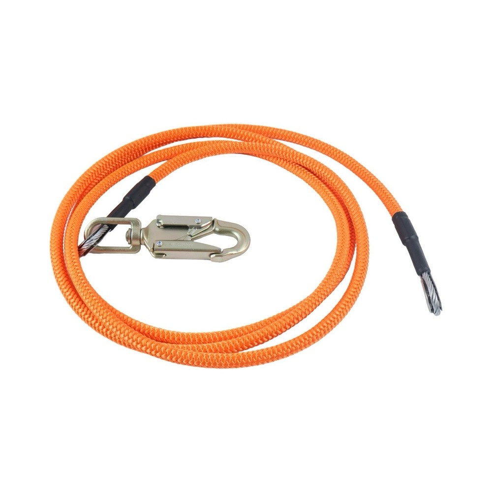12FT 5/8" Steel Core Flipline 75005 75002 75011-A fits Climb Right Arborist Climbing